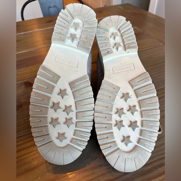 Sonoma Faux Fur Heel Boot - Ortholite Eco lumbartaupe Women’s 9.5 - Picture 7 of 10